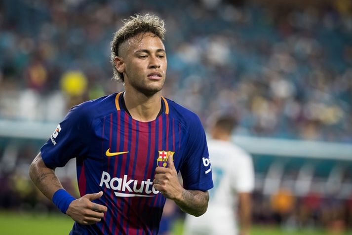Neymar skoraði 108 mörk í 186 leikjum fyrir Barcelona.