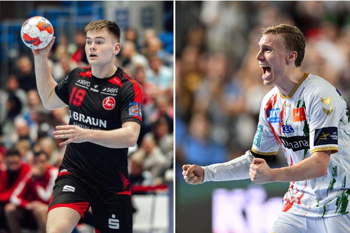 Reynir Þór og Gísli Þorgeir voru markahæstir hjá Melsungen og Magdeburg. 