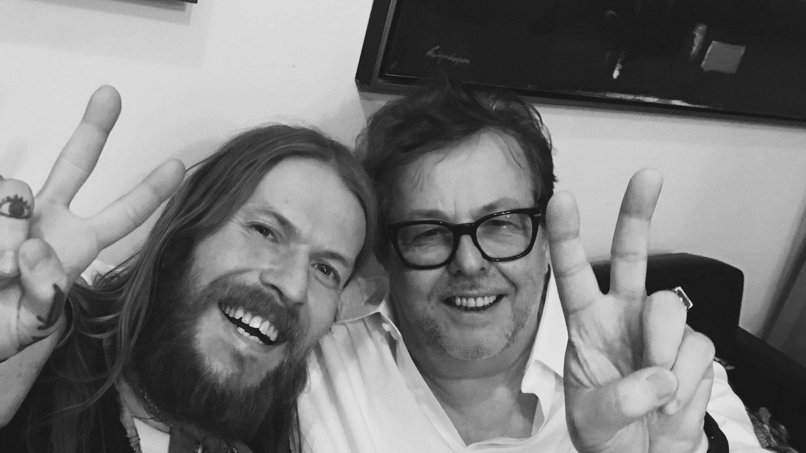 Krummi kveður pabba sinn