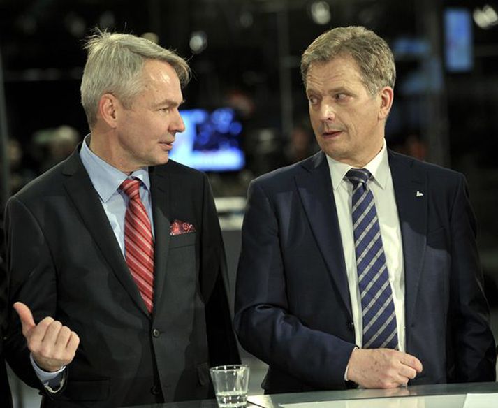 Pekka Haavisto og Sauli Niinistö.