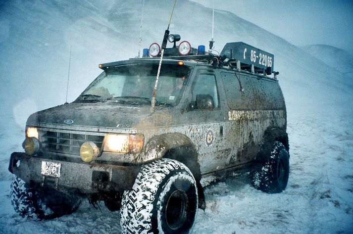 Björgunarsveit í útkalli. Athugið að myndin tengist ekki fréttinni beint.