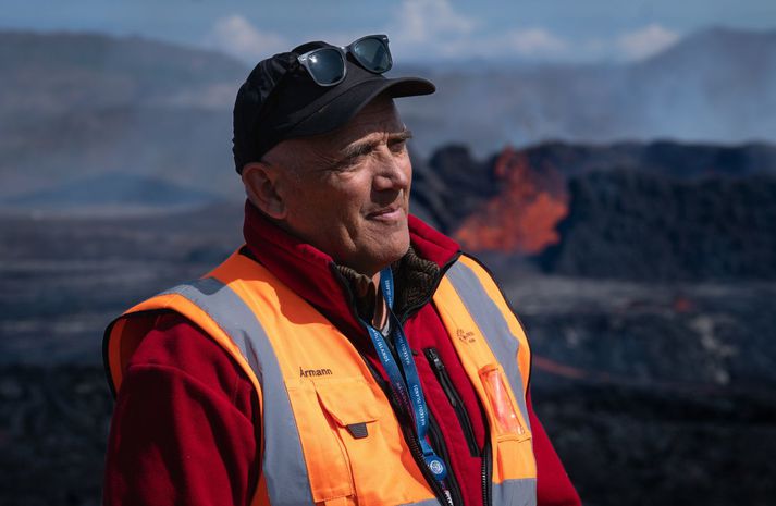 Ármann Höskuldsson segist ekki hafa séð gögn sem bendi til þess að annað gos fari að hefjast.