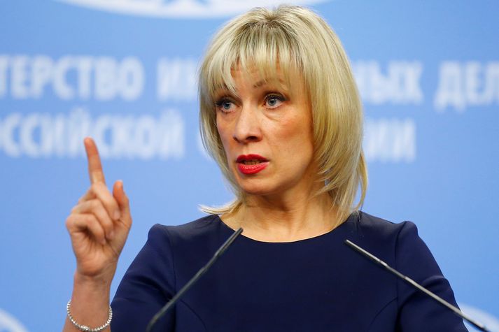 Maria Zakharova talsmaður utanríkisráðuneytis Rússlands.