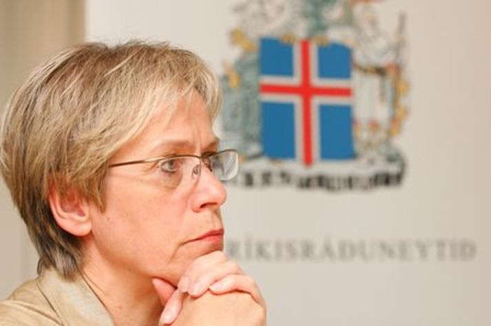 Ingibjörg Sólrún Gísladóttir, utanríkisráðherra.