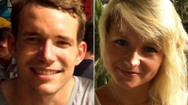 David Miller, 24 ára og Hanna Witheridge, 23 ára, frá Norfolk