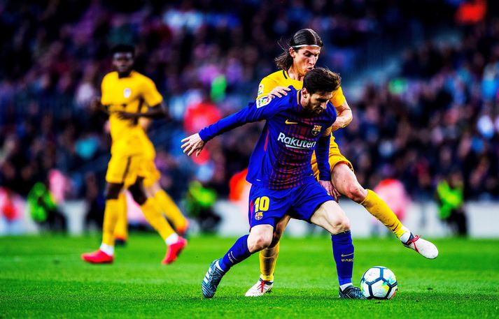 Filipe Luís segir að það hafi verið ómögulegt að dekka Lionel Messi á sínum tíma. Honum tókst þó ágætlega til enda var bakvörðurinn andandi ofan í hálsmálið á Argentínumanninum frá upphafi til enda er þeir mættust.