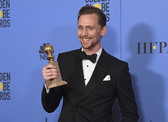 Þakkarræða Tom HIddleston á Golden Globe hátíðinni fór öfugt ofan í marga.