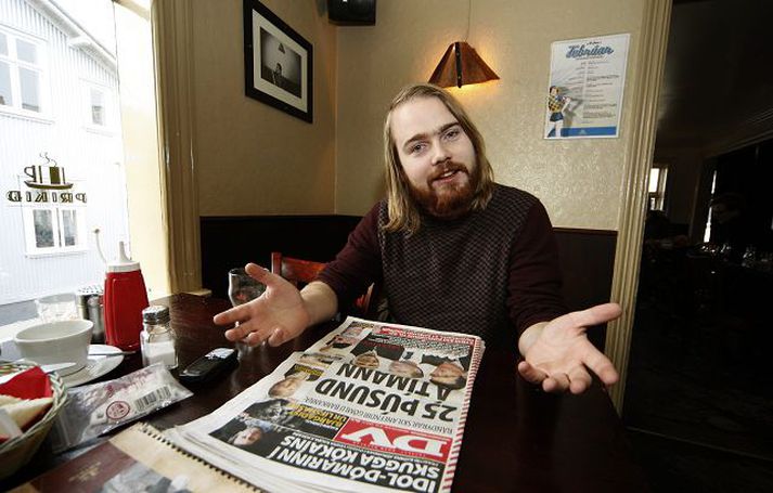 kærir birtíng Jón Bjarki krefst þess að fá vangoldin laun frá útgáfufélaginu.
Fréttablaðið/anton brink