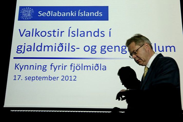 Már Guðmundsson seðlabankastjóri sagði ritið hafa leitt í ljós að það væru bara slæmir kostir í gjaldmiðlamálum. Þeir væru hins vegar mismunandi slæmir. 