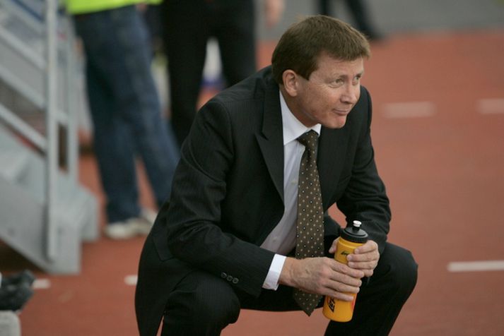 Atli Eðvaldsson vakti mikla athygli fyrir fimmuna sína árið 1983.