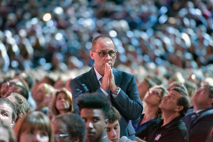 Fred Guttenberg hefur barist fyrir hertri byssulöggjöf í Bandaríkjunum síðan dóttir hans var skotin til bana í skotárás í Marjory Stoneman Douglas-framhaldsskólanum í Flórída.