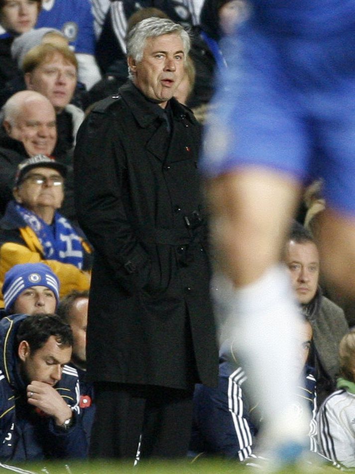 Carlo Ancelotti, stjóri Chelsea.