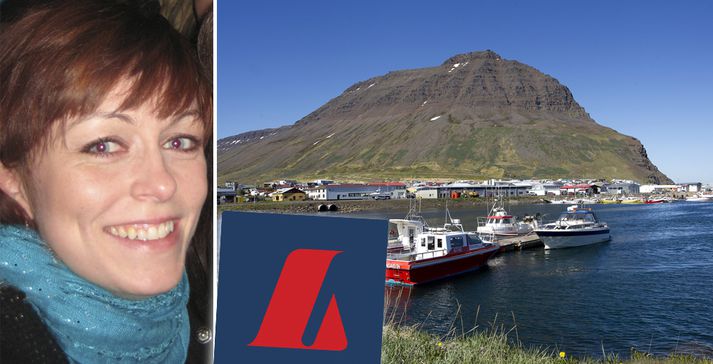 Guðlaug Rós hvetur fólk til að taka peninga sína út úr bankanum. Og mæta til að vera við útförina sem verður klukkan fjögur á fimmtudag.