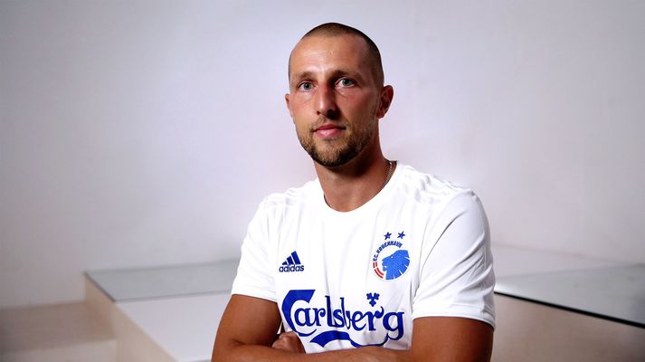Kamil Wilczek í treyju FCK.