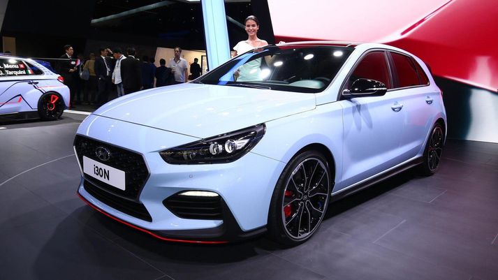 Hyundai i30 N í Frankfurt.