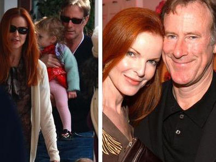 Marcia Cross og Tom Mahoney.