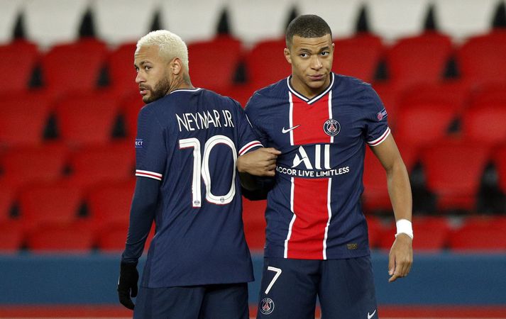 Neymar er mikill aðdáandi liðsfélaga síns Mbappé.