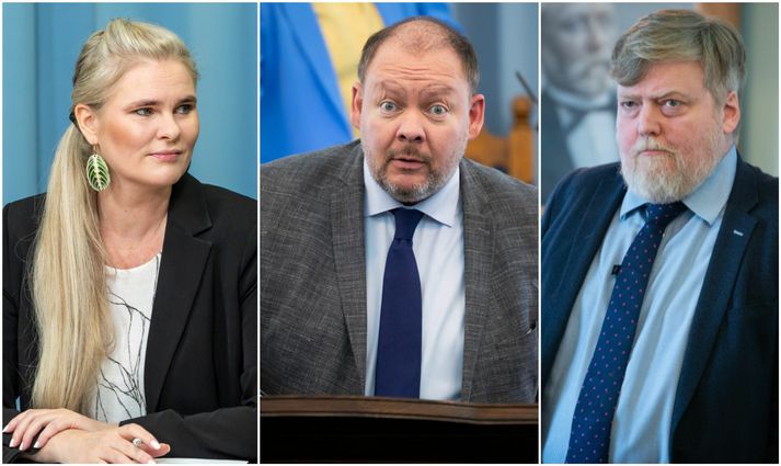 Hildur segir þá Bergþór Ólason og Sigmund Davíð hafa skrifað undir samþykktina 2019 og hún skilur ekki hvað hefur valdið algerri umturnun á afstöðu þeirra til Mannréttindastofnunar Íslands.