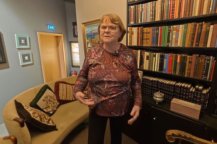 Þorbjörg Arnórsdóttir, forstöðumaður Þórbergsseturs. Tvítugsafmæli þess er fagnað í dag.