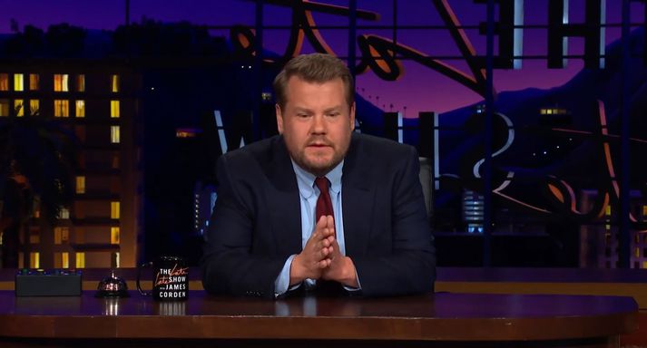 Spjallþáttur hins breska James Corden hefur verið á dagskrá frá árinu 2015.