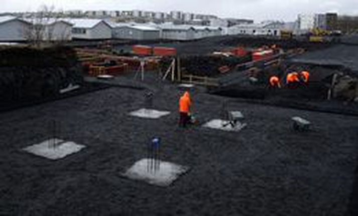 Byggingarframkvæmdir. Myndin tengist ekki þessari frétt.