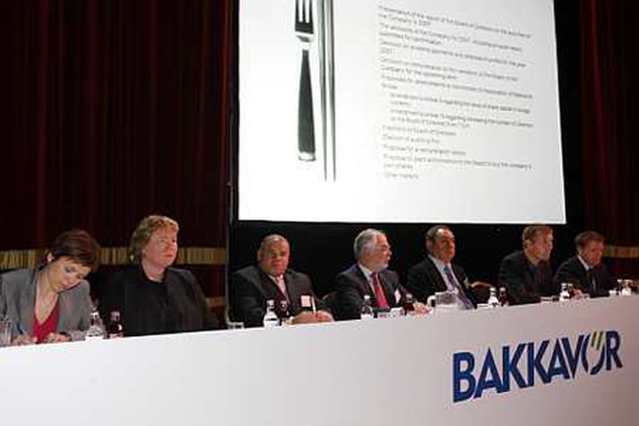 Stjórn Bakkavarar. Mynd/ Stefán.