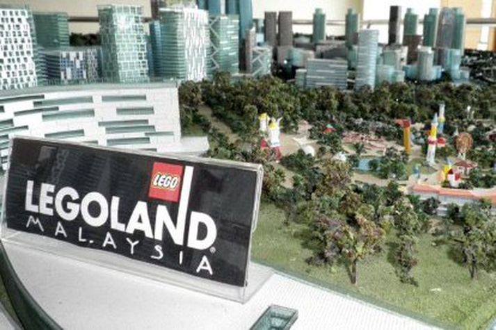 Legoland var nýlega opnað í Malasíu.