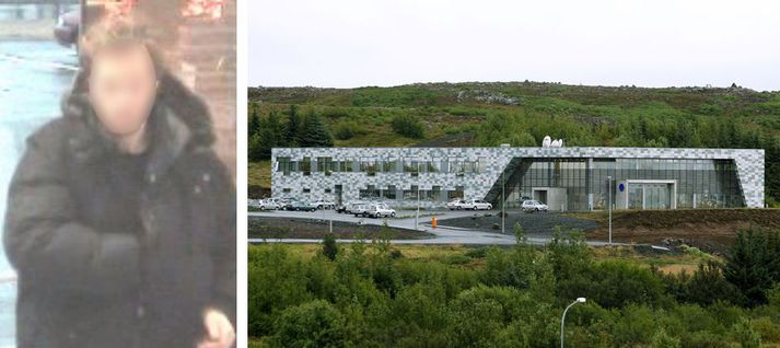 Lýst var eftir manninum í janúar eftir að hann braut gegn stúlkunum skammt frá Morgunblaðshúsinu.