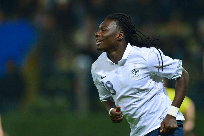Bafétimbi Gomis skoraði sigurmark Frakka.