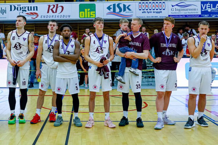 Tindastólsmenn komust í úrslit á Íslandsmótinu í fyrra en voru heillum horfnir í Grindavík á fimmtudagskvöldið.