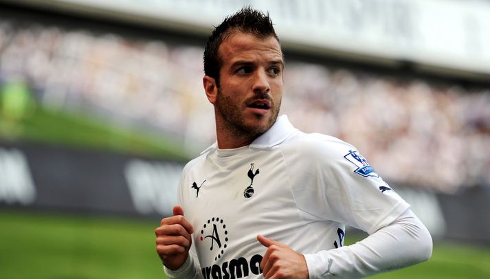 Rafael Van der Vaart í leik með Tottenham.