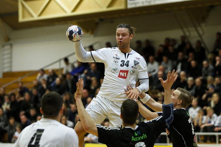 Róbert Aron Hostert er einn af burðarásum ÍBV