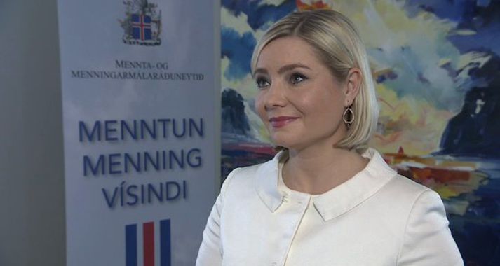 Lilja Alfreðsdóttir mennta- og menningarmálaráðherra.