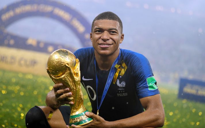 Frakkinn Kyliane Mbappe gæti spilað á mjög mörgum HM verði þessi breyting að veruleika.