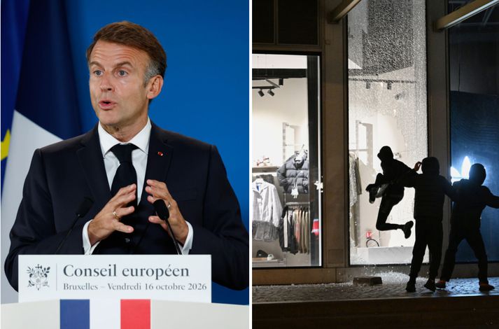 Emanuel Macron Frakklandsforseti neitaði að samþykkja afsögn Laurent Nunez innanríkisráðherra.