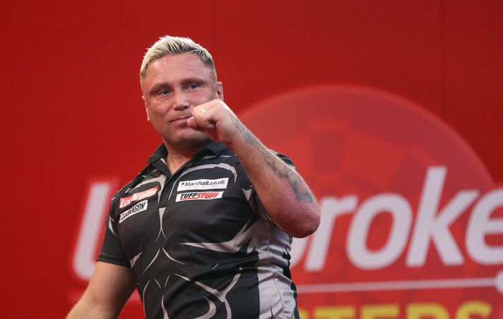 Gerwyn Price sýndi magnaða frammistöðu í gærkvöldi.