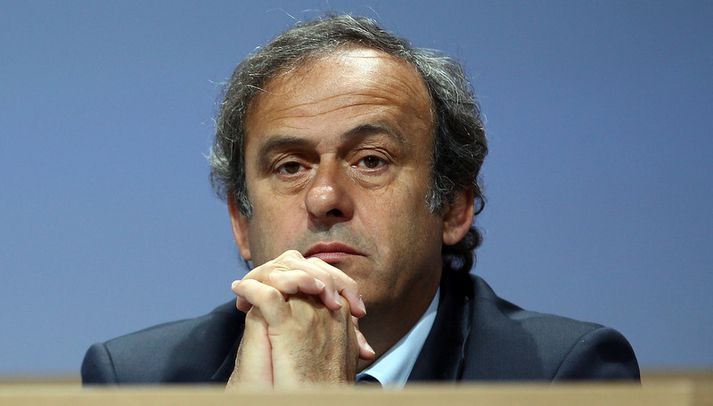 Michel Platini, forseti UEFA.
