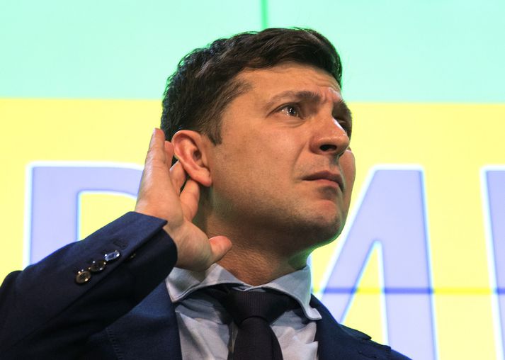 Volodymyr Zelenskiy.