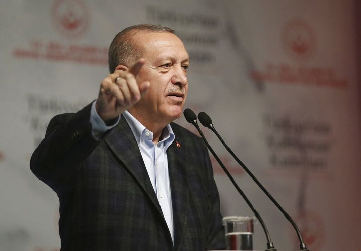 Recep Tayyip Erdogan Tyrklandsforseti vill frekari fjárframlög frá Evópusambandinu.