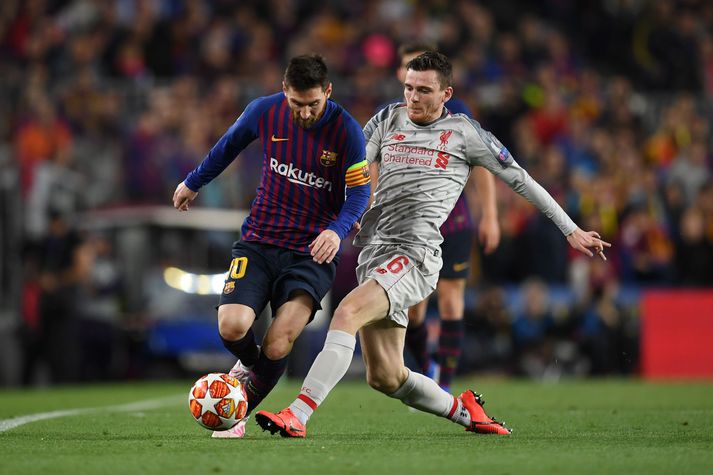 Andy Robertson segir að Lionel Messi sé besti leikmaður hann hefur mætt.