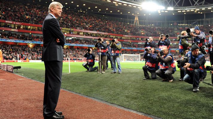 Arsene Wenger, stjóri Arsenal.