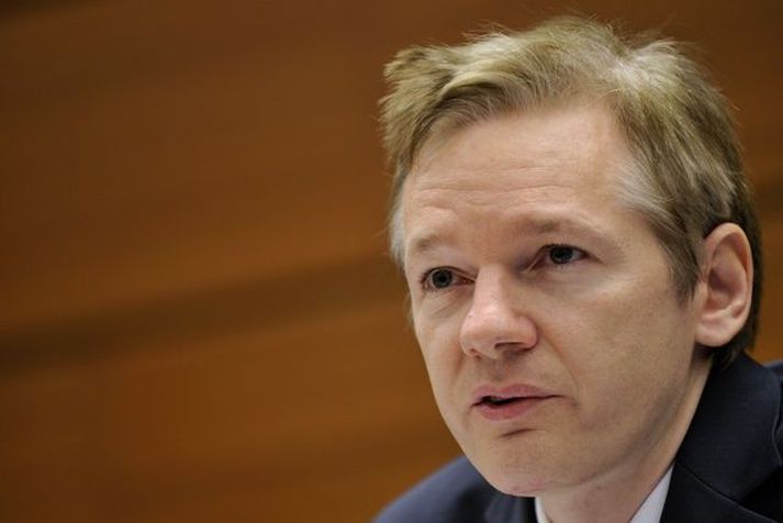 Julian Assange, stofnandi Wikileaks.