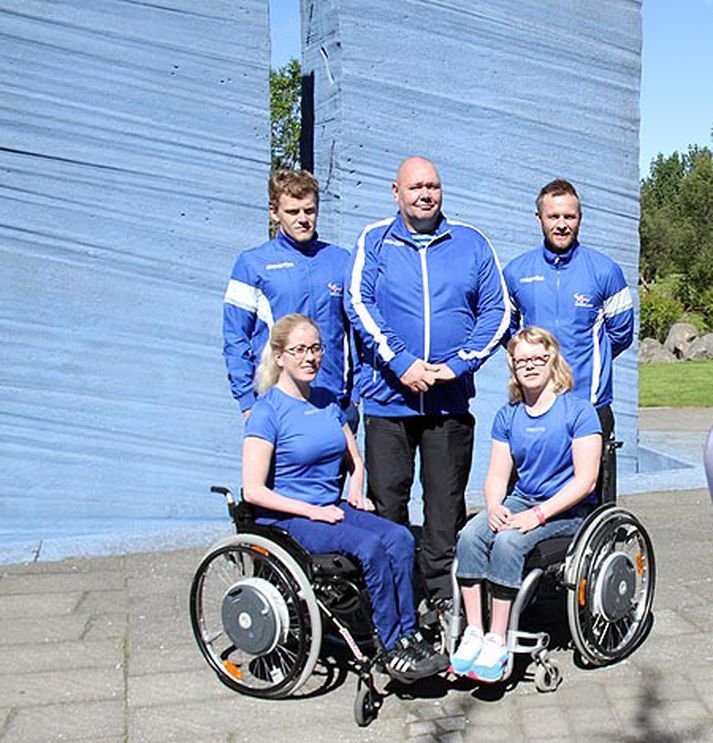 Mynd/ Efri röð frá vinstri: Jón Margeir Sverrisson, Þorsteinn Halldórsson og Helgi Sveinsson.
Neðri röð frá vinstri: Sonja Sigurðardóttir og Thelma Björg Björnsdóttir.