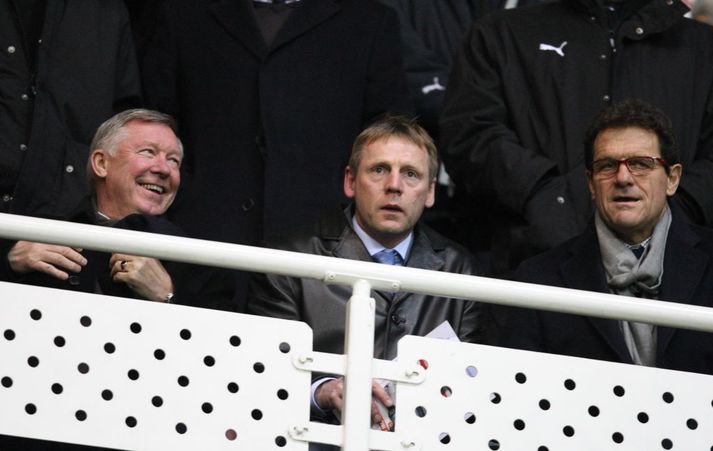 Sir Alex Ferguson, Stuart Pearce og Fabio Capello.