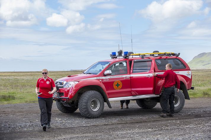 Björgunarsveitin Brák, Björgunarsveitin Ok og Björgunarsveitin Heiðar taka þátt í útkallinu. Myndin tengist fréttinni ekki beint.