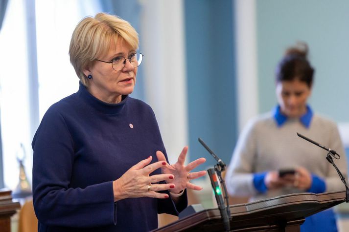 Oddný segir ráðherra ríkisstjórnarinnar augljóslega ekki starfa með stuðningi allra stjórnarliða.