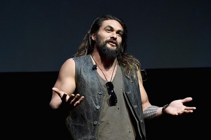 Jason Momoa er líklega þekktastur fyrir hlutverk sitt sem Khal Drogo í Krúnuleikunum.