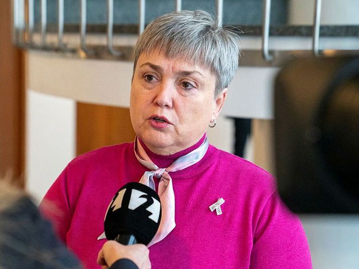 Mjöll Matthíasdóttir er formaður Félags grunnskólakennara og grunnskólakennari í Þingeyjarskóla.