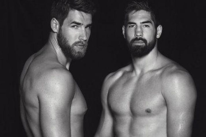 Luka og Nikola Karabatic.