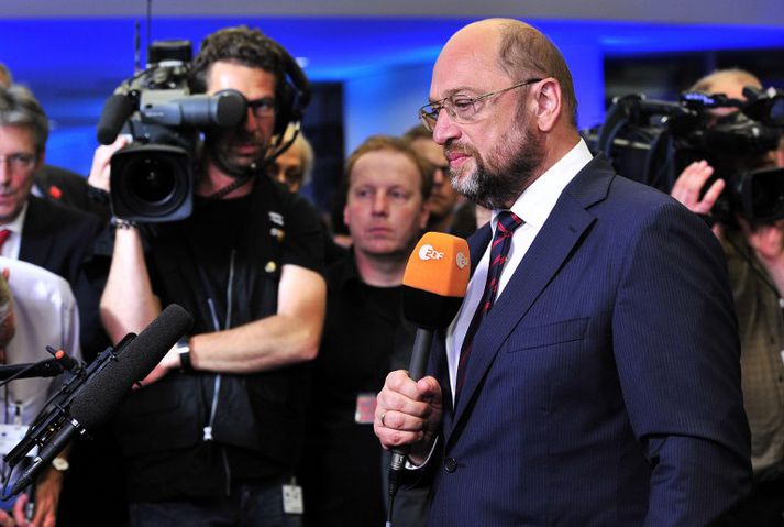 Martin Schultz var endurkjörinn forseti Evrópuþingsins fyrr í sumar.